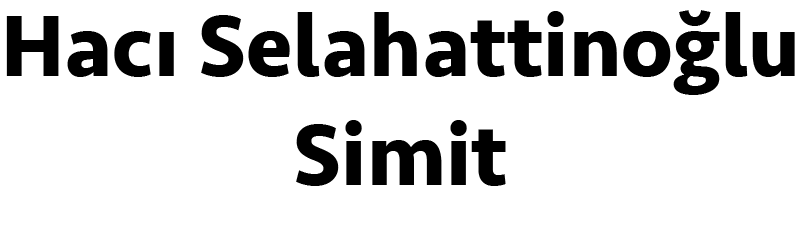 Hacı Selahattinoğlu Simit